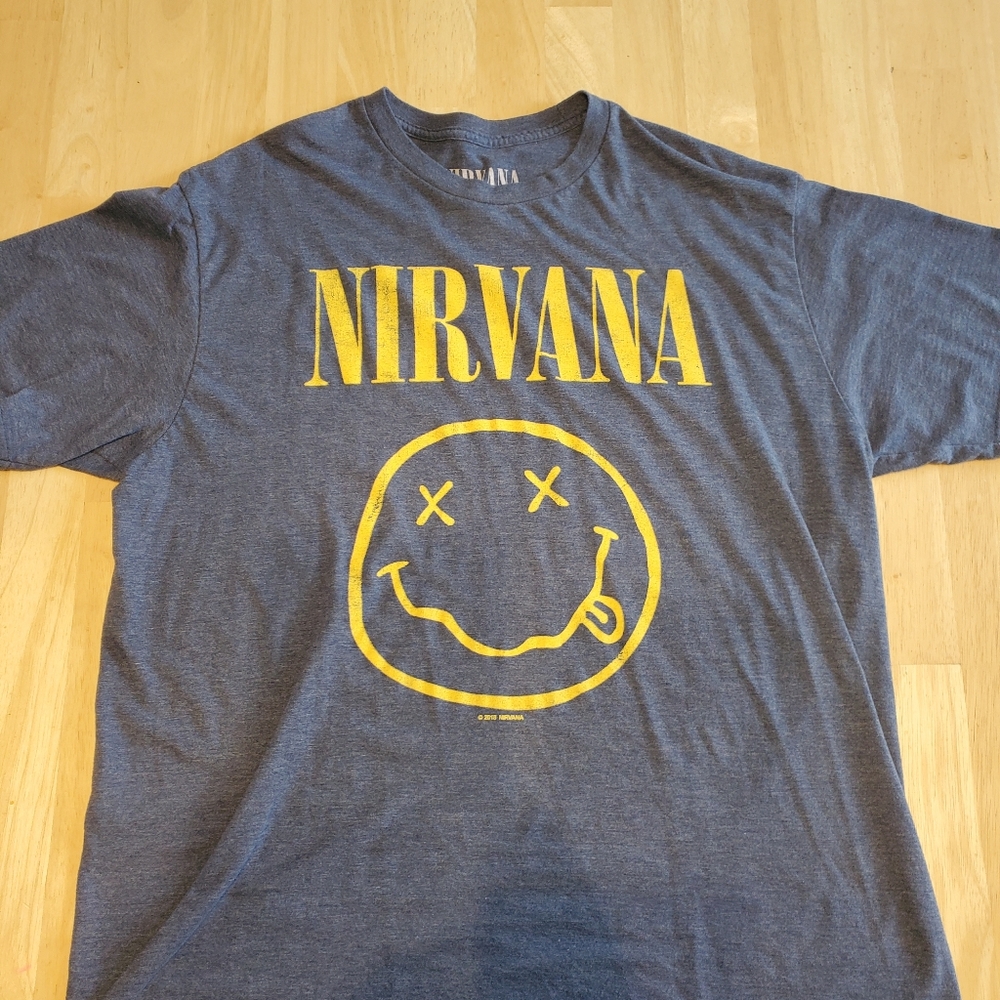 Nirvana 2018 band tshirt men's xl